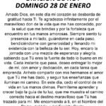 Oración del día domingo 28 de enero