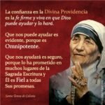 reflexiones cristianas para confiar en la providencia divina